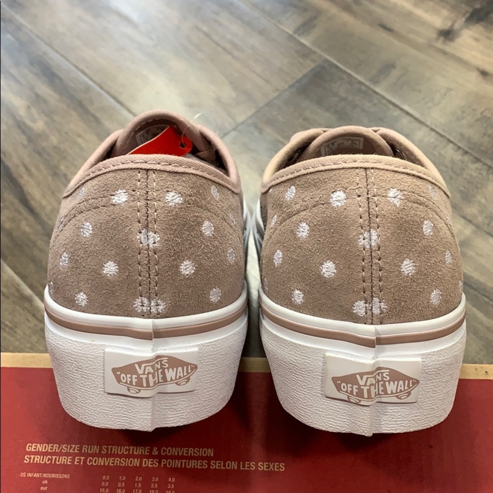 VANS AUTHENTIC PLATFORM SUEDE POLKA DOT WMNS - Picture 6 of 16